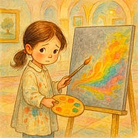 Paola and the Magical Art Gallery