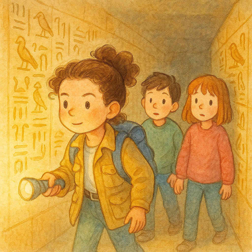 Tessa Odessa and the Golden Scarab