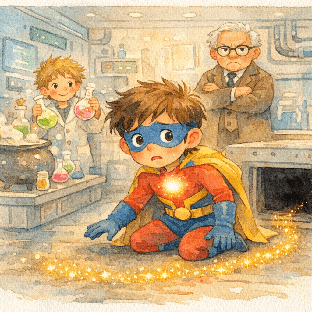 Harry Porter and the Missing Glow Badge