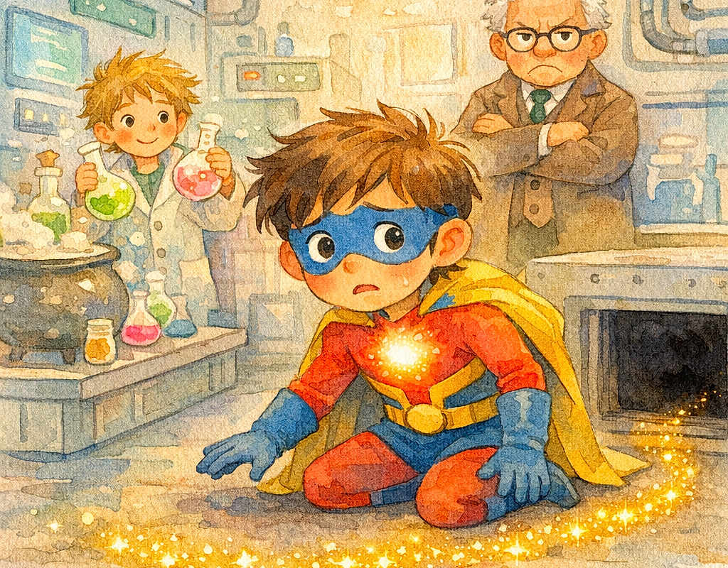 Harry Porter and the Missing Glow Badge