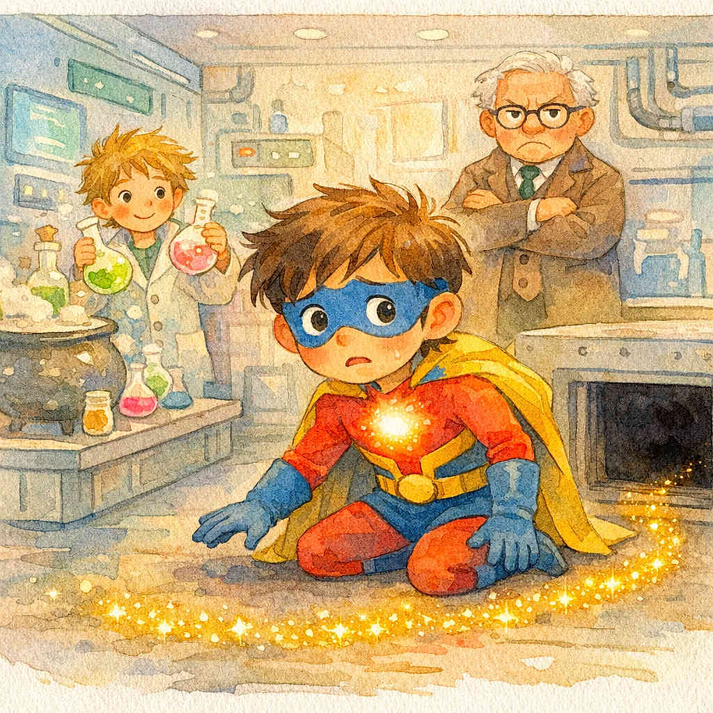 Harry Porter and the Missing Glow Badge