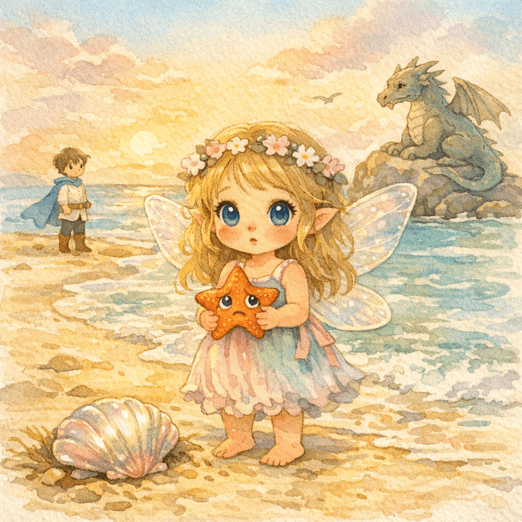 Blue eyed Mae and the Lost Seashell