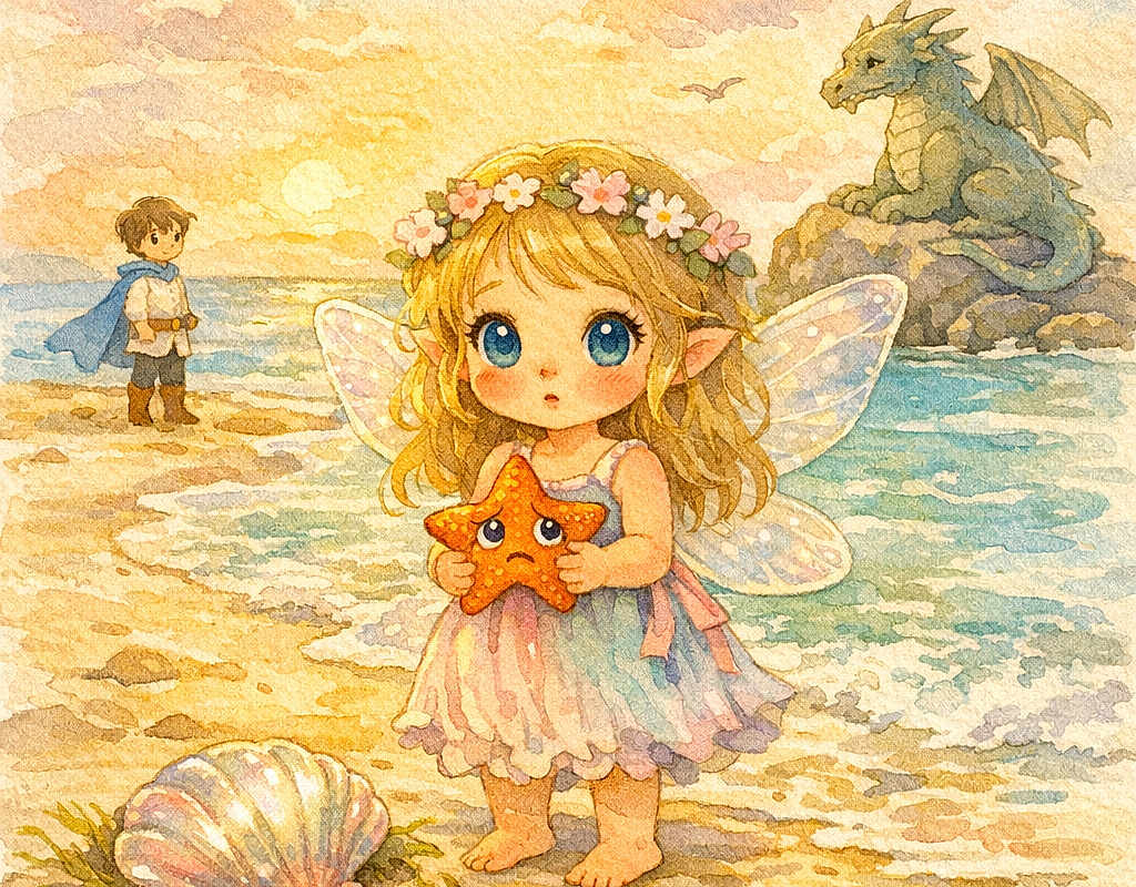 Blue eyed Mae and the Lost Seashell