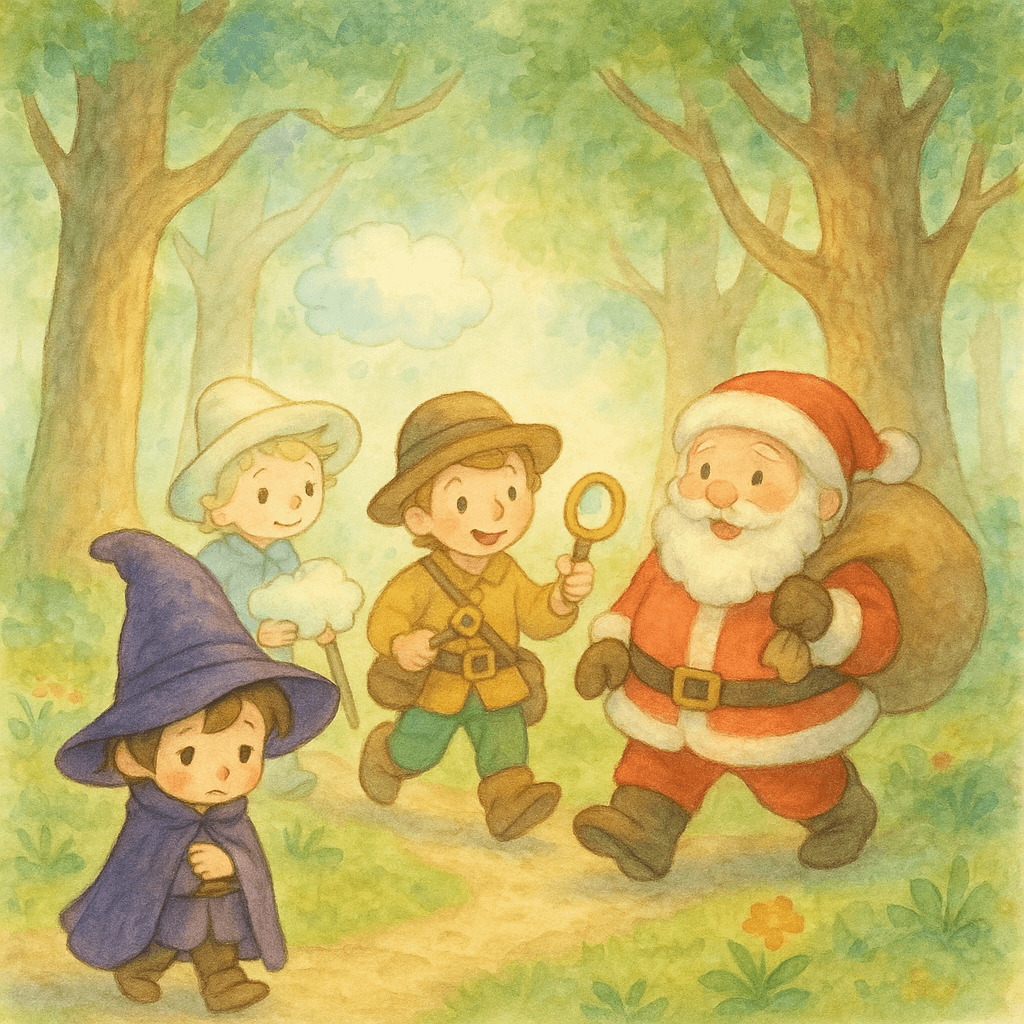 Thélio et le trésor de la forêt