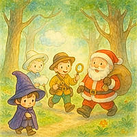 Thélio et le trésor de la forêt