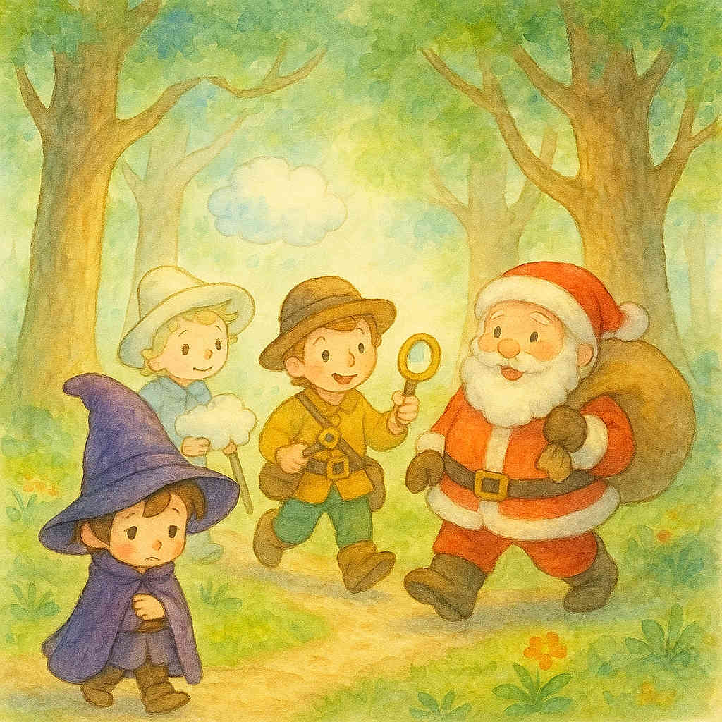 Thélio et le trésor de la forêt