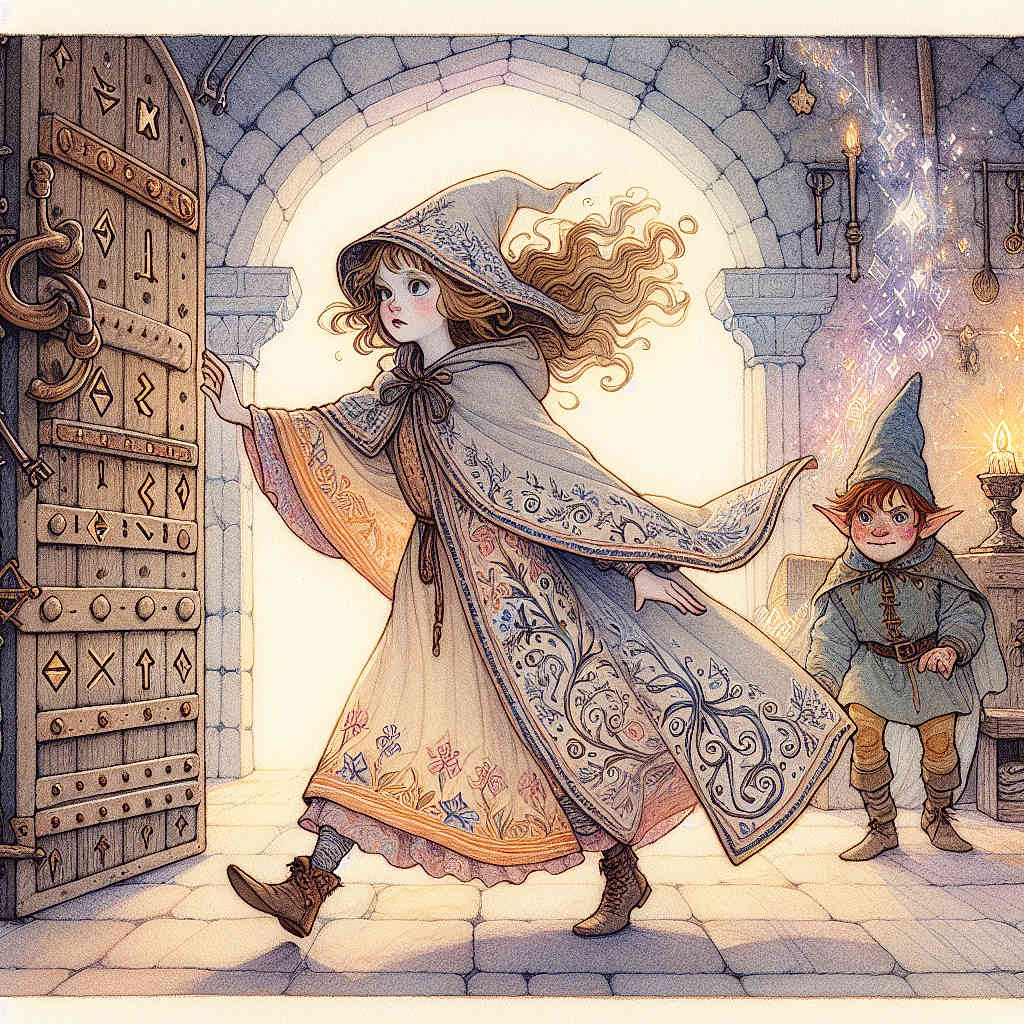 Lumina et l'Armurerie Enchantée