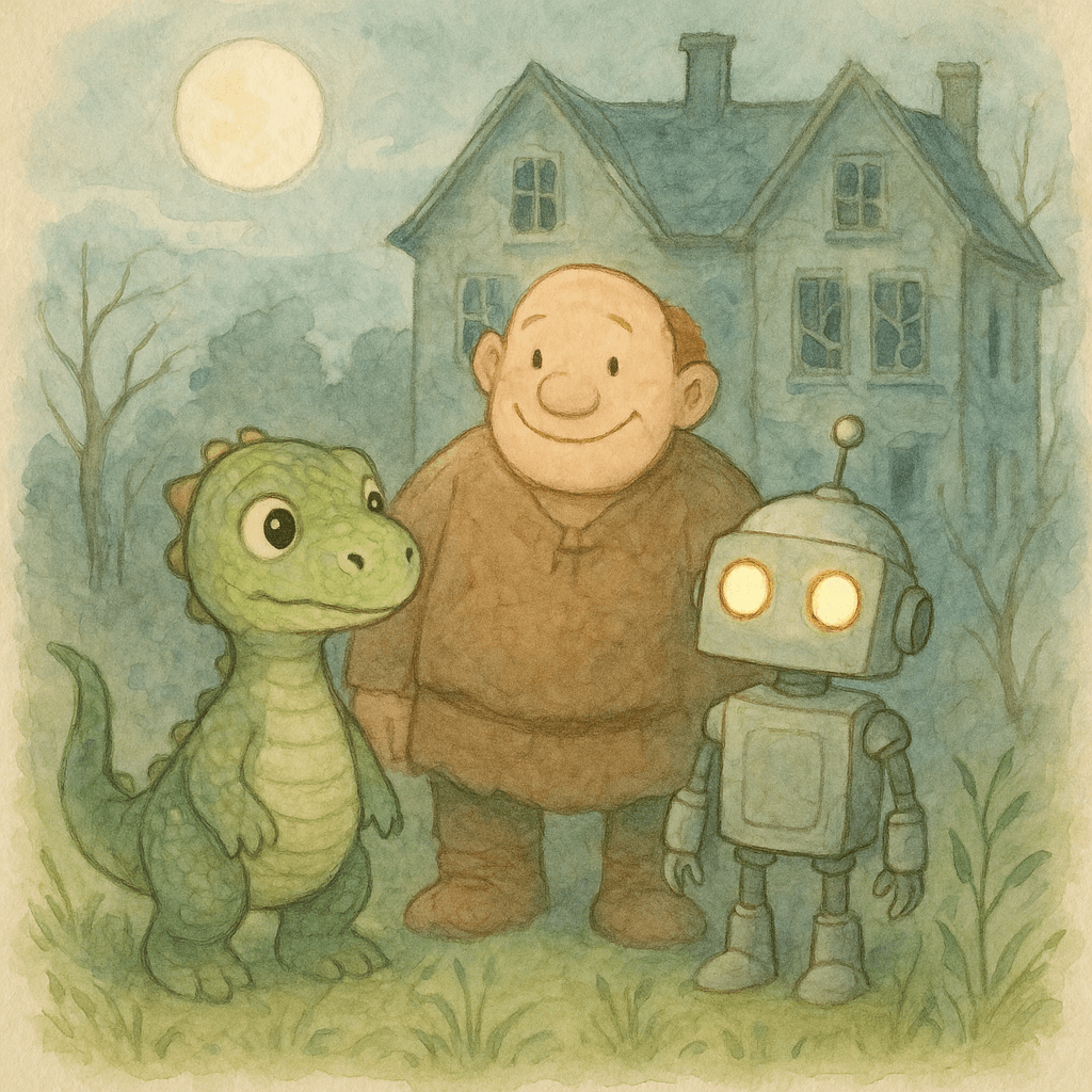 The Haunted Mansion Mystery of Dinosaur Billy