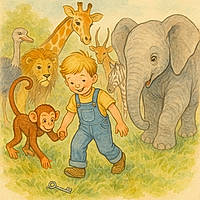 Jasper the Zoo Man and the Silver Key