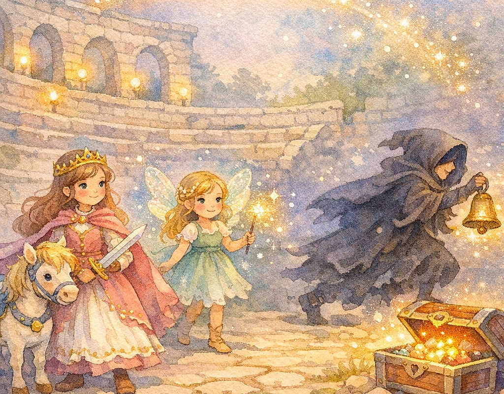 Princess the Beautiful and the Giggle Bell