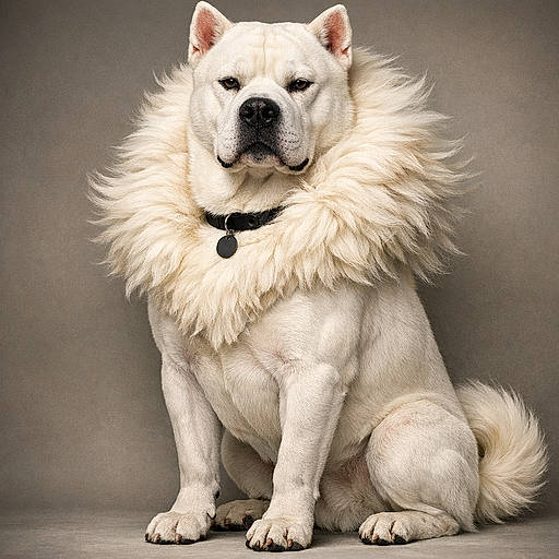 Chowgentino: The Lion-Maned Bodyguard Who Protects the Couch From You