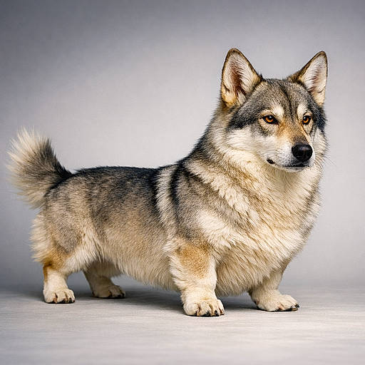 Saarcorg: The Low-Riding Wolf Who Herds Your Feelings