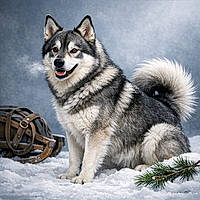 Elkalamute: The Snow-Drift Sentinel With a Shipping-Crate Personality