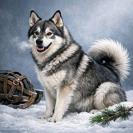 Elkalamute: The Snow-Drift Sentinel With a Shipping-Crate Personality