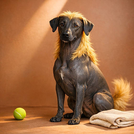 Xoloden Retriever: The Hairless Sunbather With a Golden Heart (and Zero Chill)