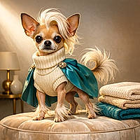 ChihuaCrested: The Pocket-Sized Diva With a Drafty Wardrobe