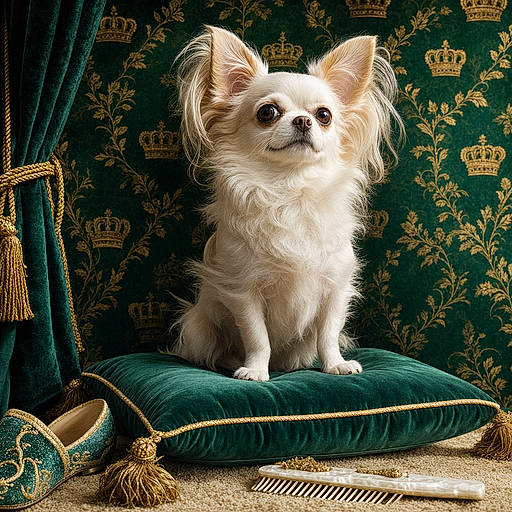 Chimalhuahua : le mini-chien soyeux qui garde le canapé comme un palais