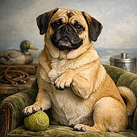 Pugbrador: The Snort-‘n’-Retrieve Roommate Who Sheds Glitter (It’s Fur)
