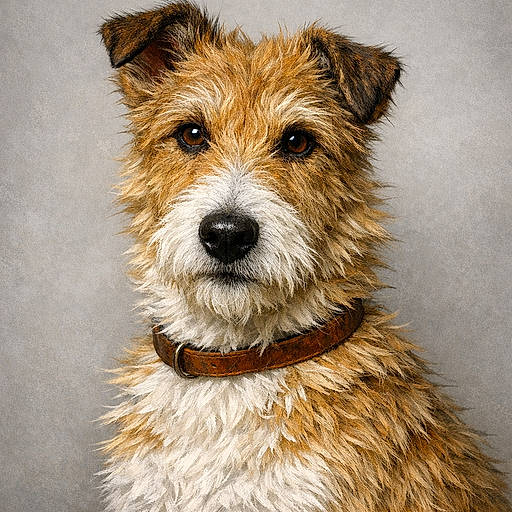 Foxlaek : le terrier en smoking froissé qui garde la maison comme un concierge de palace