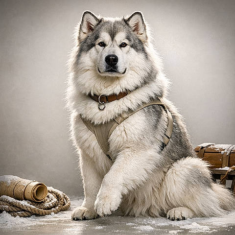 Pyralaskanute: The Fluffy Border Guard of the North (Who Also Thinks It’s a Sled Team)