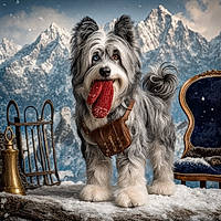 Huskiberrier Dog Breed Guide: The Snowy Mop With a Meeting to Attend