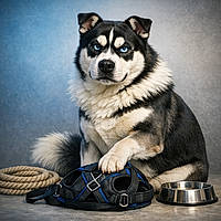 Huskstaff : le chien-locomotive au sourire de videur