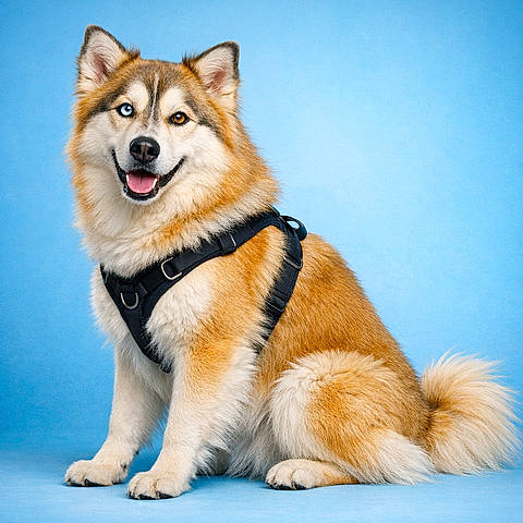 Huskydor : le Golden au sourire de pub, le Husky au regard de fugueur