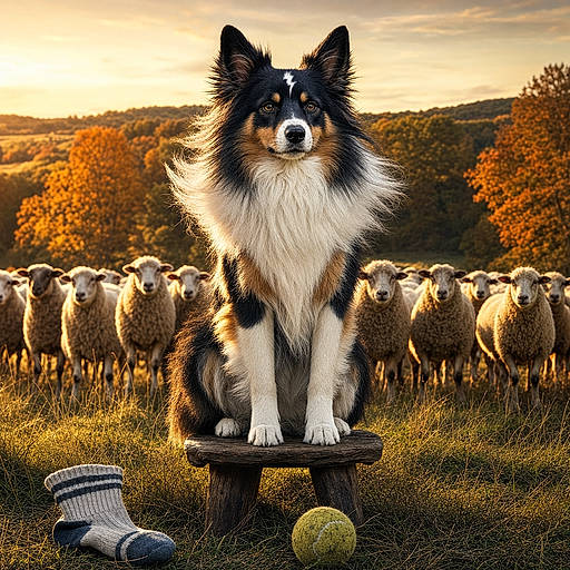 Spitzcollémand : le guide complet du chien de berger qui surveille aussi vos chaussettes