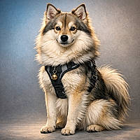 Spitzponie : le petit renard de salon qui pense conduire un traîneau