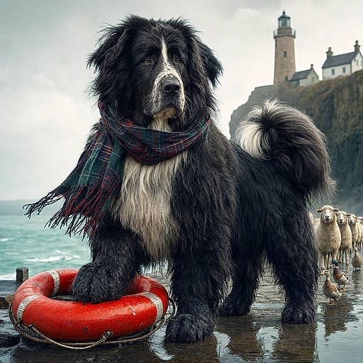 Newfoundsheltie Dog Breed Guide: The Lifeguard Who Organizes the Flock