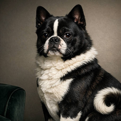 Bostakita: The Apartment-Sized Bodyguard With a Tuxedo Face