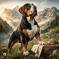AustriBullynd Dog Breed Guide: The Alpine Scent Hound With Bouncer Energy