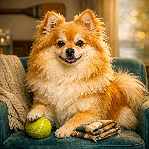 Pomtriever: The Pocket-Sized Golden With Main-Character Fur