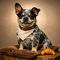 Cattleboule: The Heeler With a Croissant-Grade Swagger