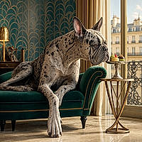 Bouledane Dog Breed Guide: The French Bulldog–Great Dane With Apartment Manners and Cathedral Legs