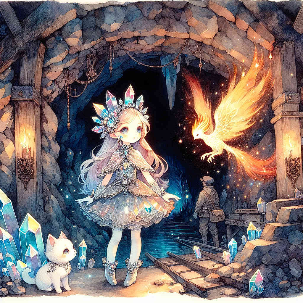 Le Gardien de Cristal et la Mine des Murmures