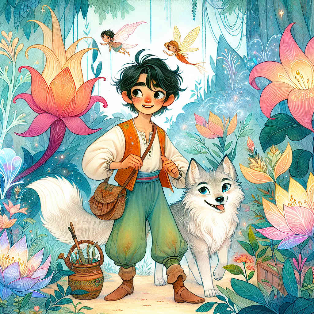 Matteo et la Défense de l'Herbe Lumineuse