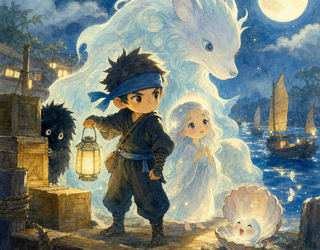 Dominic and the Singing Moon Shell