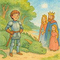 Joe the Brave Knight and the Dragon’s Friend