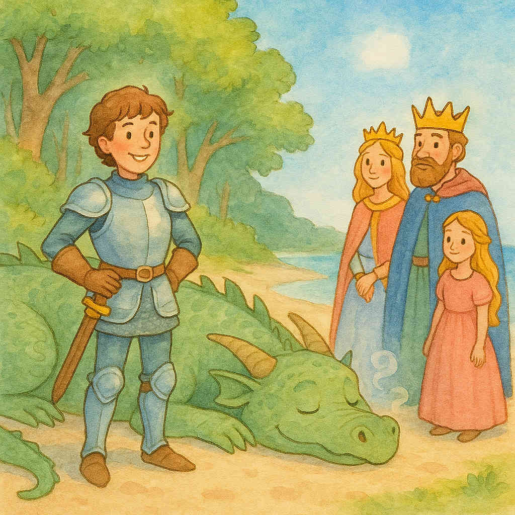 Joe the Brave Knight and the Dragon’s Friend