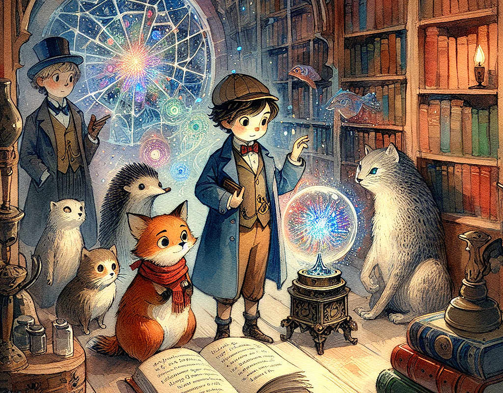 Léo et le Mystère du Manoir Miroitant