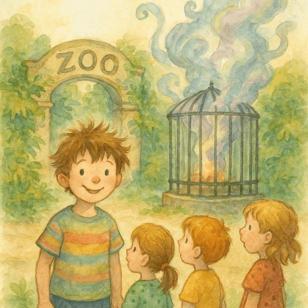 Aryson et le Dragon du Zoo