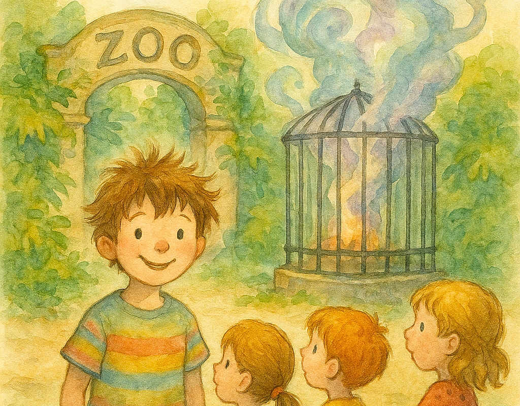 Aryson et le Dragon du Zoo