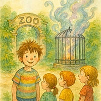 Aryson et le Dragon du Zoo