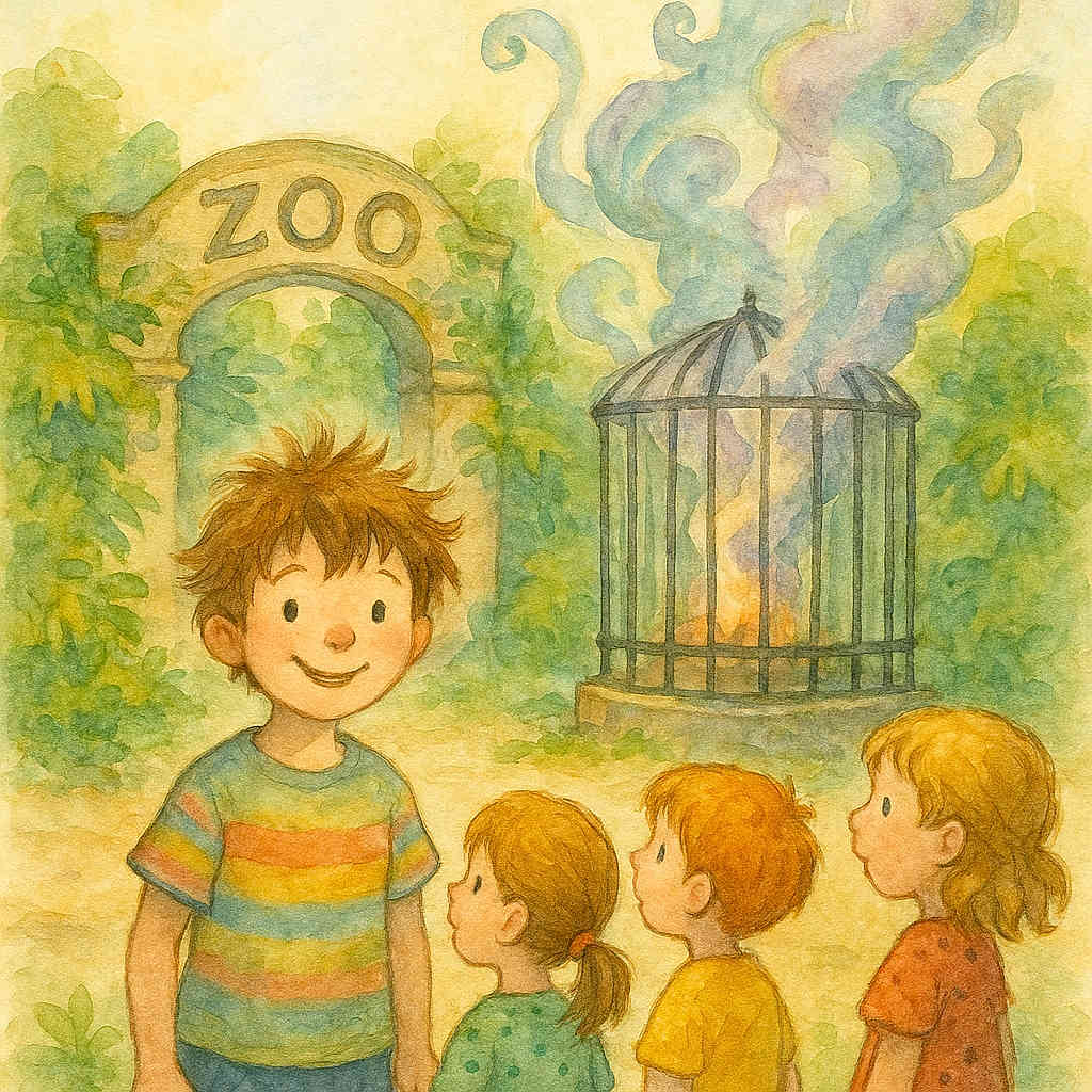 Aryson et le Dragon du Zoo