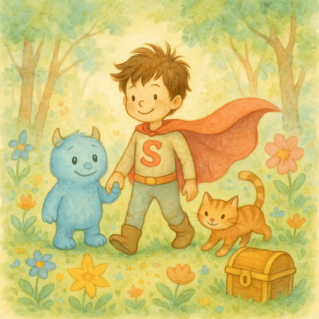 Sacha et le mystère de la forêt enchantée