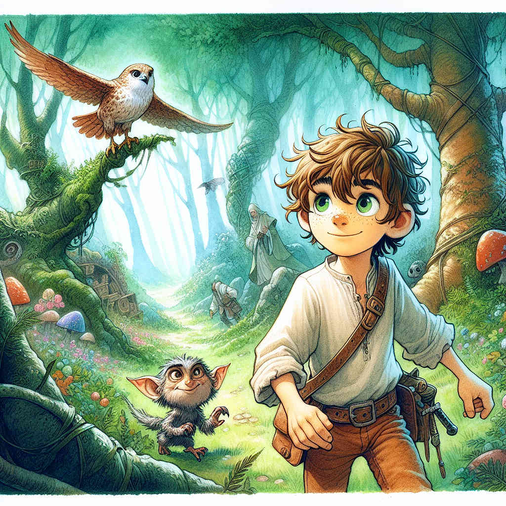 Oliver and the Enchanted Ember Quest