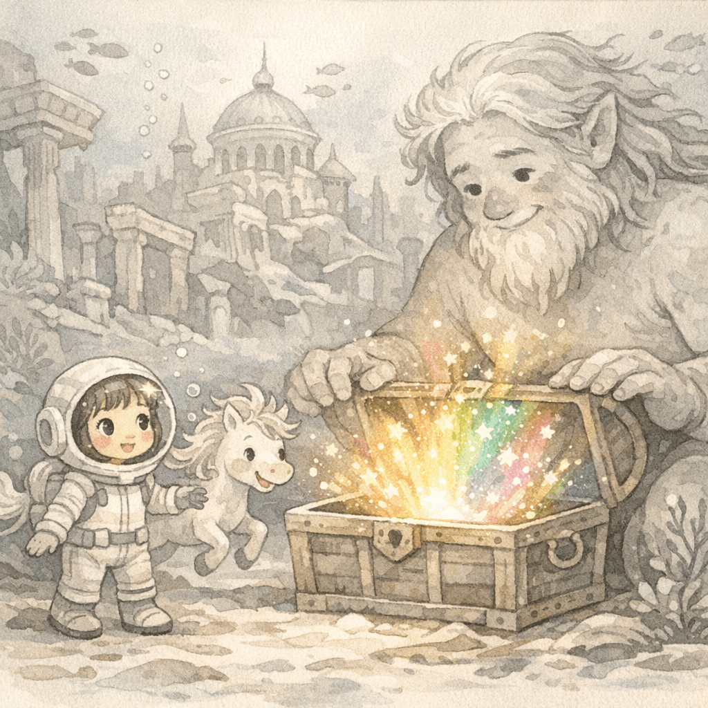 Nawa l’astronaute et les couleurs d’Atlantide