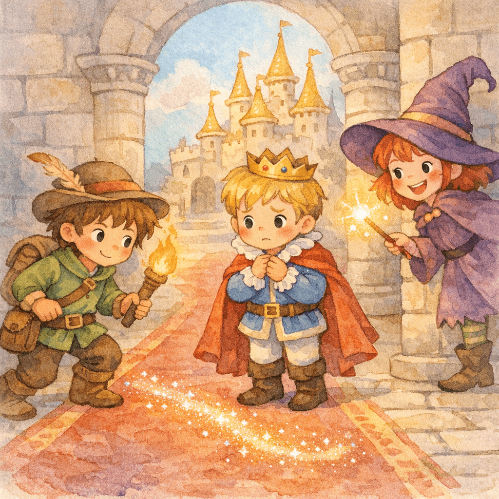 Youcef et le joyau du château