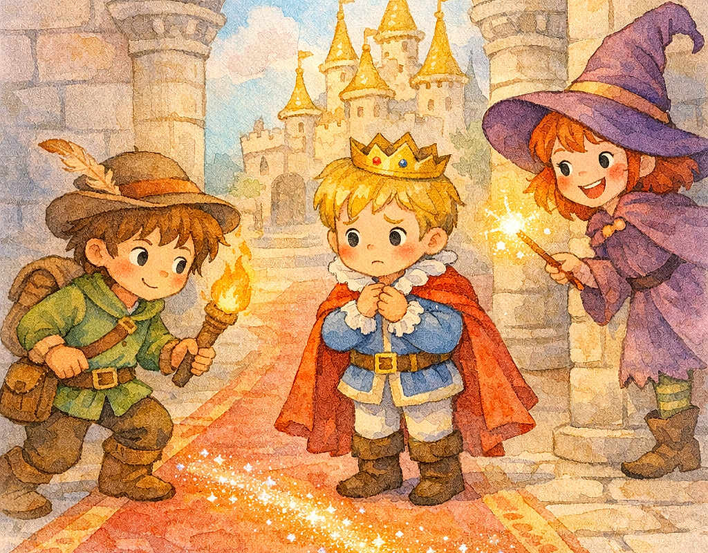 Youcef et le joyau du château